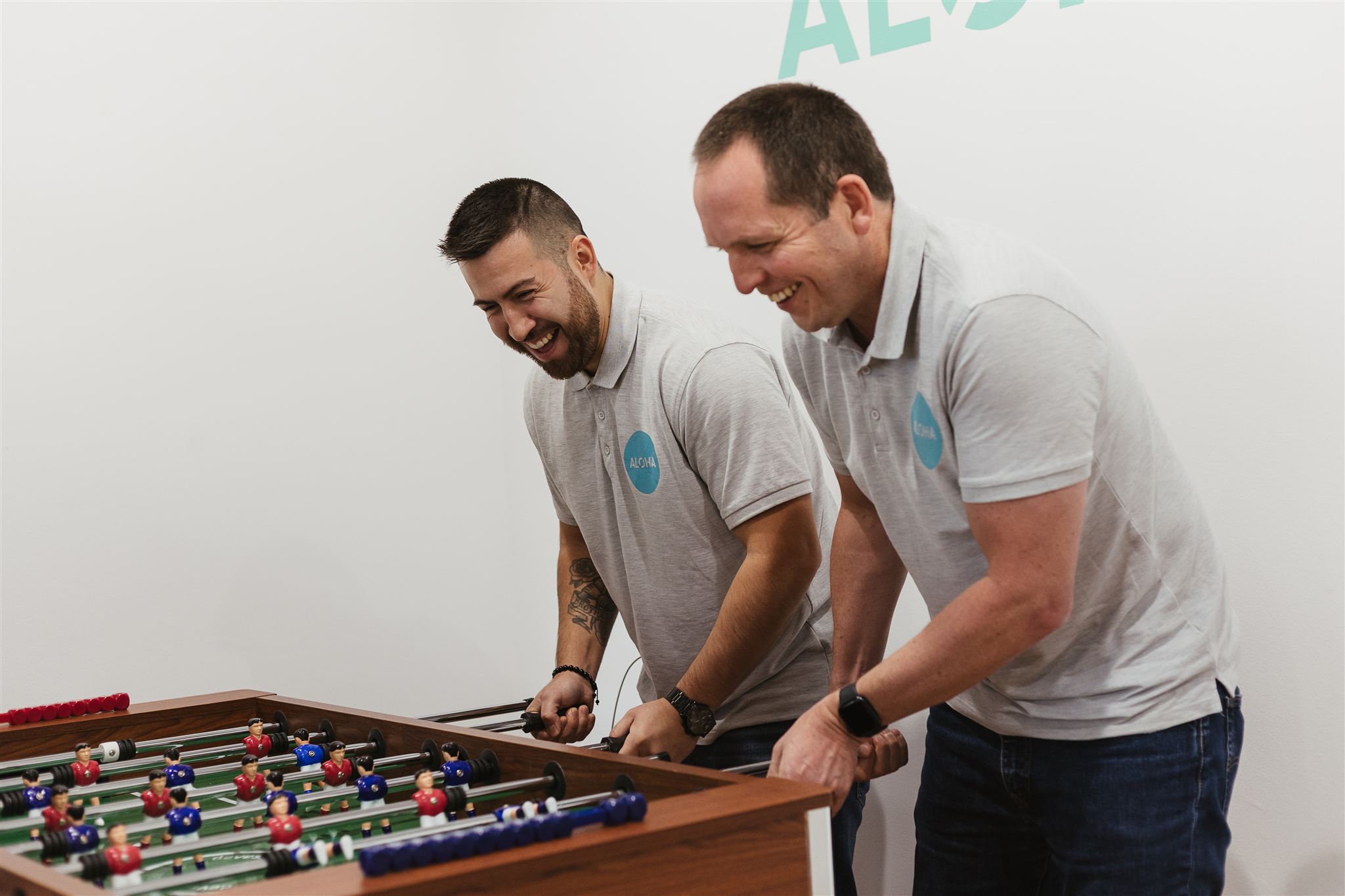 Two employees spending time together - ServiceNow Careers opportunities at Aloha Clouds