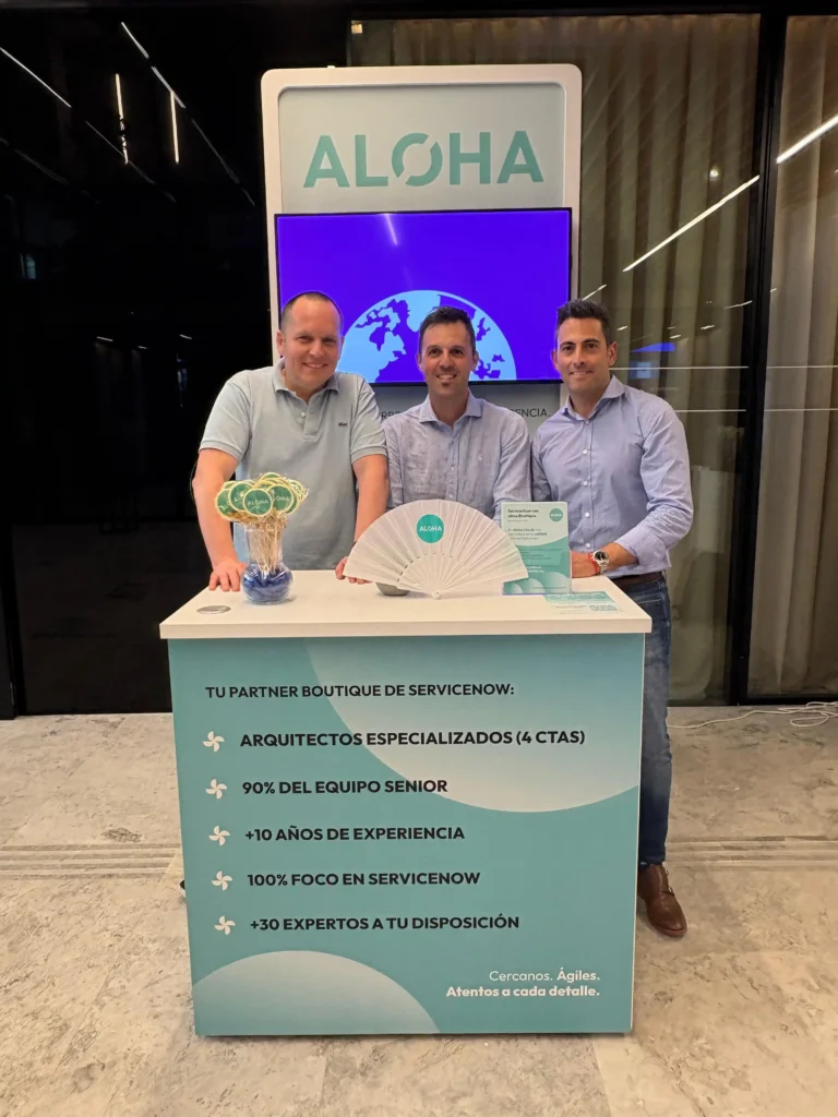 Aloha Couds team at the AI Summit Madrid 2026 "Put AI to Work"